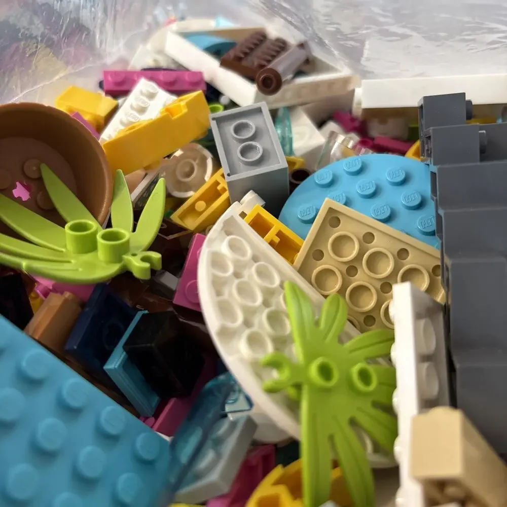Lego Friends Bulk Lot - Over 3 Pound of Assorted Colors & Sizes Dotz Bracelet